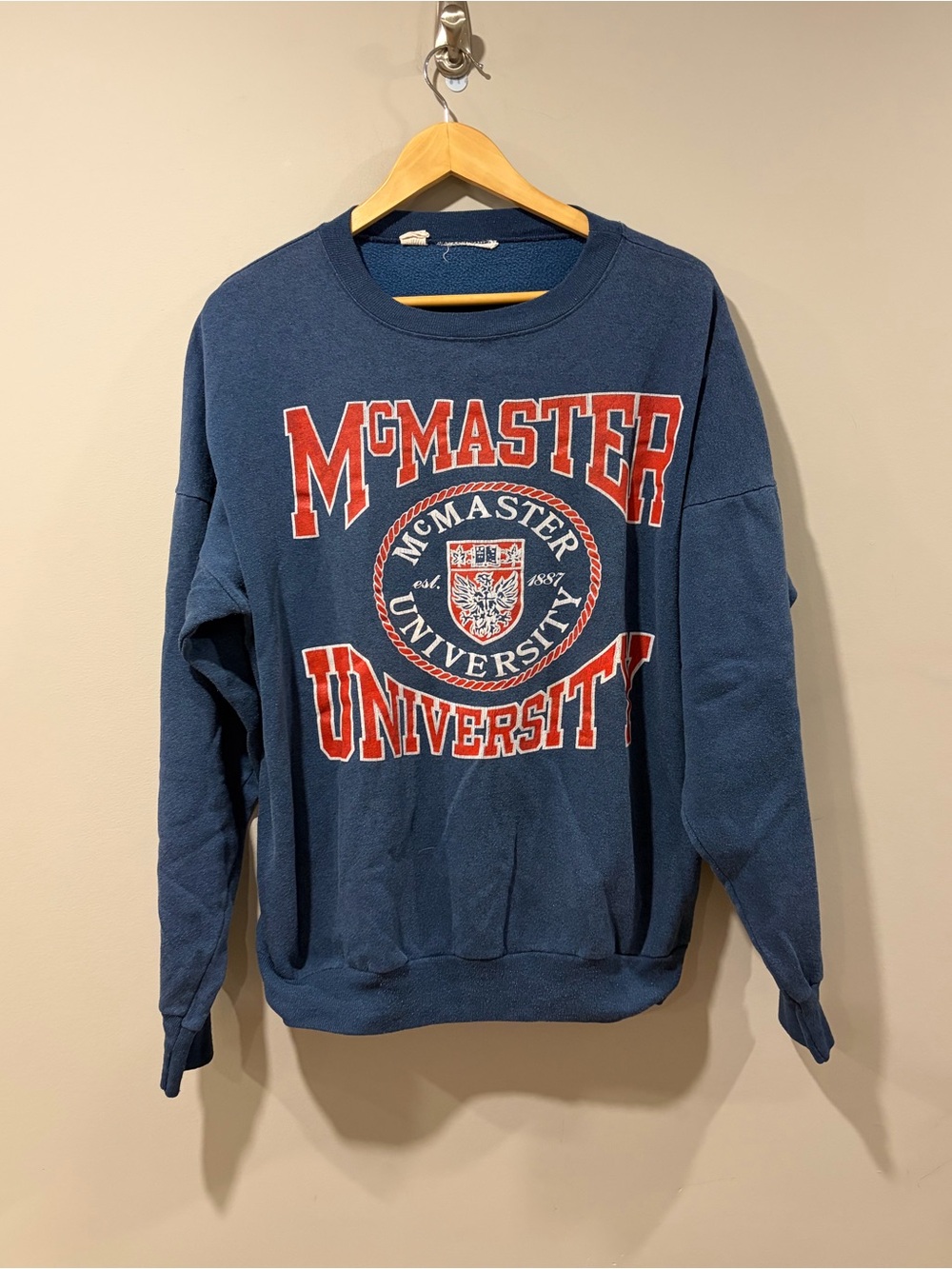 Vintage 80’s McMaster University MAC Comfy Sweater